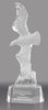 Soaring Eagle Award on Clear Crystal Base [CF62-10-EG-X]
