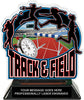 Track & Field Female Colorix-T Acrylic Trophy [TACR6-TKFLD-F-Q]